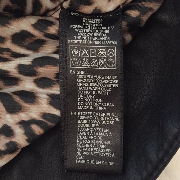 Forever 21 Motorcycle Style Vest w/Gold Detailing - Picture 8 of 8